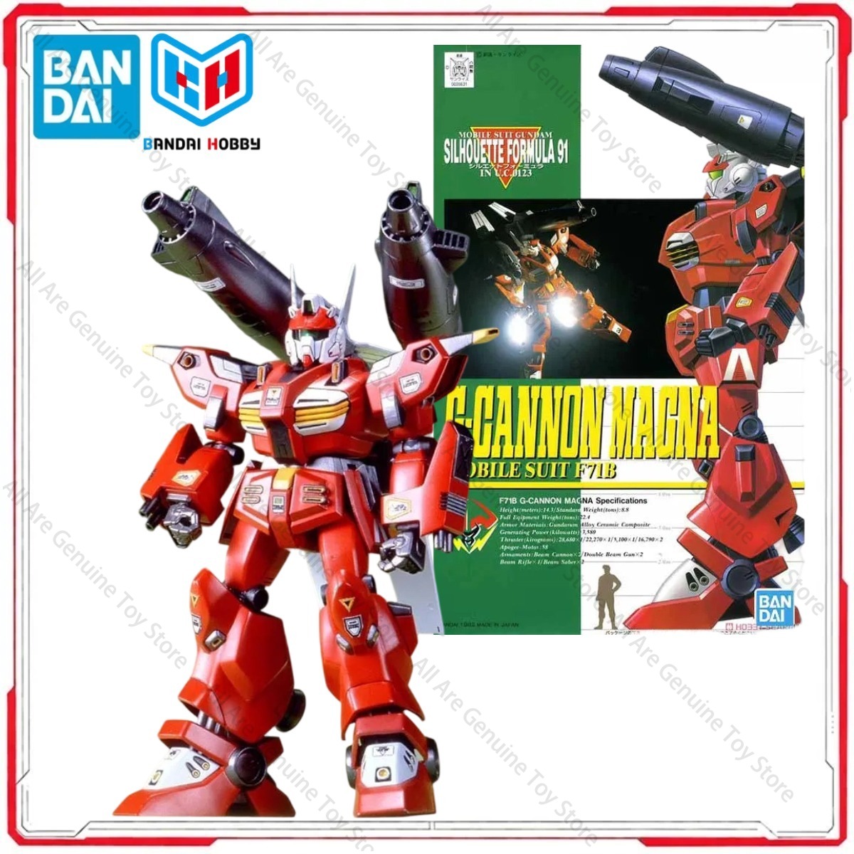Model Kit Formula 1 - Genuine Bandai Original Gundam Model Kit
