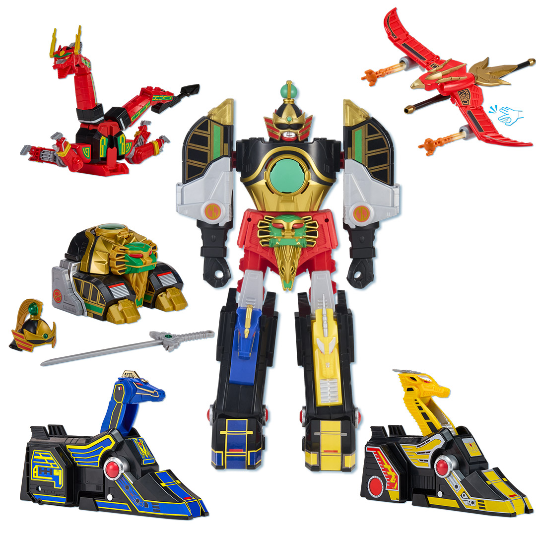 Model Kit Megazord - Playmates Power Rangers Mega Thunderzord Action