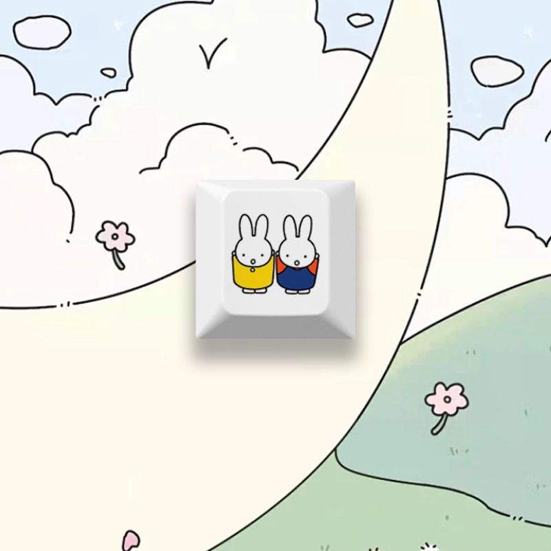 New Miffy rabbit cartoon cute  - Model Kit Plastic ulasan dan harga