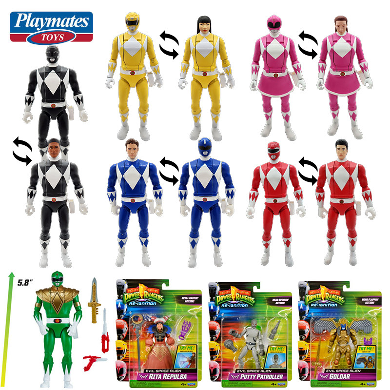 Playmates Mighty Morphin Power - Model Kit Megazord ulasan dan harga