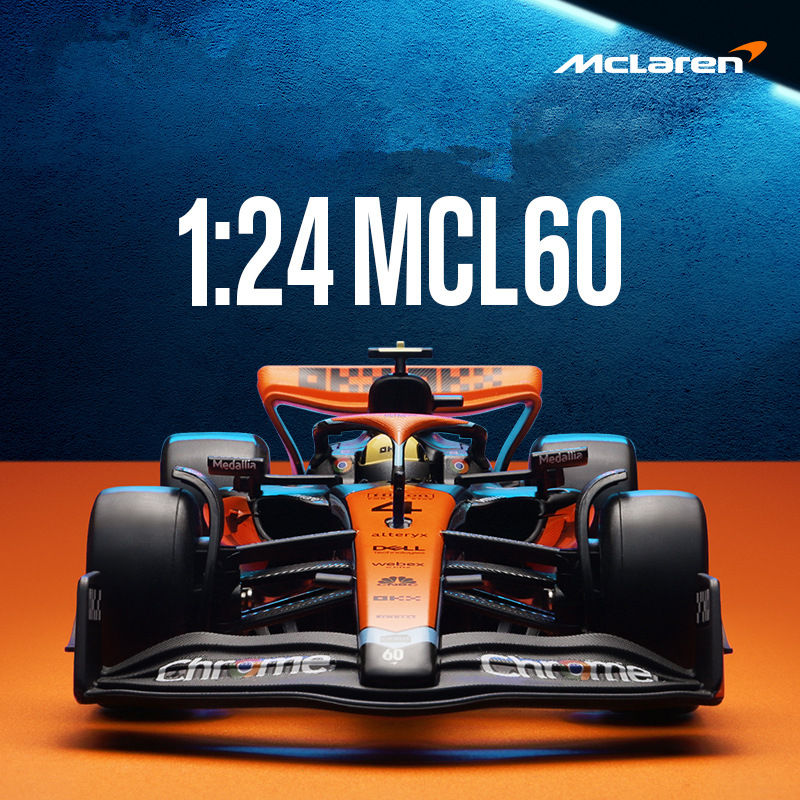 1:24 MCL60 2023 4# Lando Norri - Model Kit Formula 1 ulasan dan harga