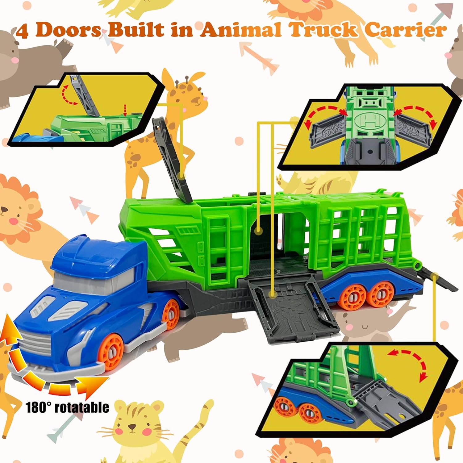 Dinosaur Animal Transport Vehi - Model Kit Dinosaur ulasan dan harga