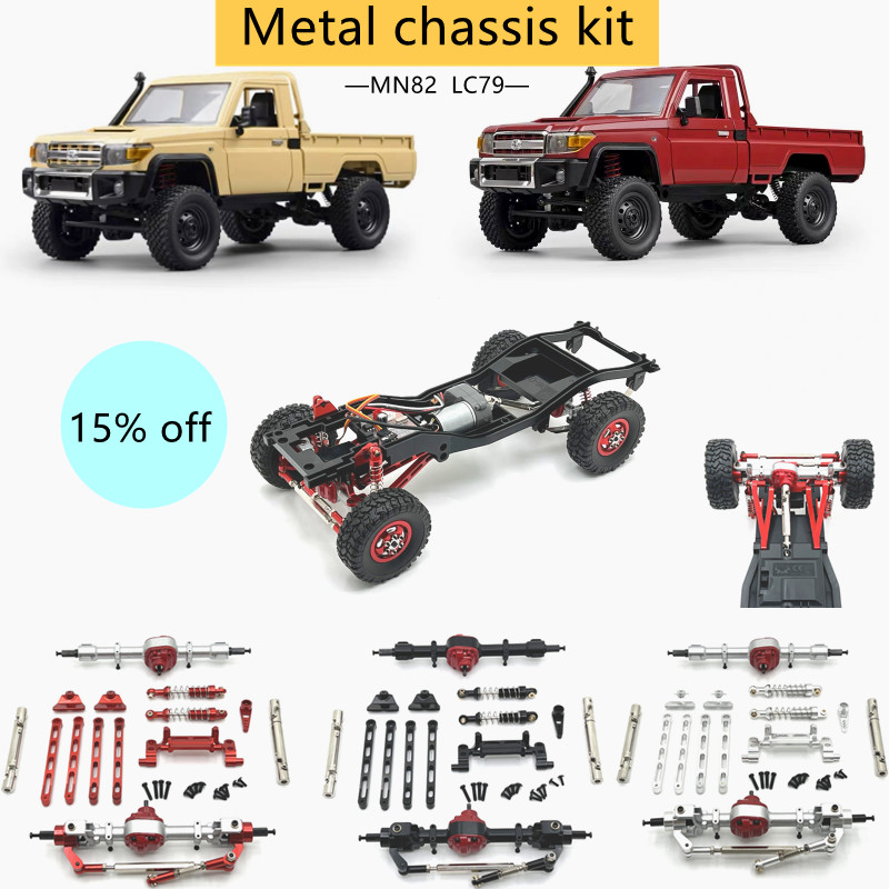 MN82 Modified Chassis Kit, Met - Frame Model Kit ulasan dan harga