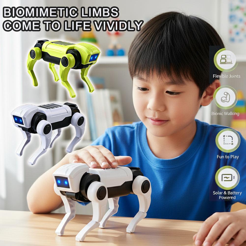 DIY Assembly RC Robot Dog Toy  - Model Kit Helicopter ulasan dan harga