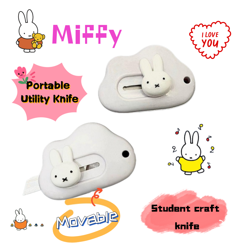 Miffy rabbit art knife creativ - Model Kit Cutter ulasan dan harga