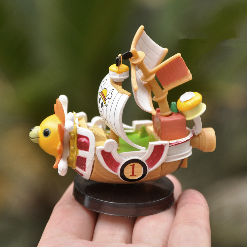 Figure Luffy THOUSAND SUNNY Go - Model Kit Thousand Sunny ulasan dan harga