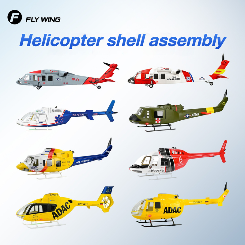 FLYWING Class 470 Black Hawk R - Model Kit Helicopter ulasan dan harga