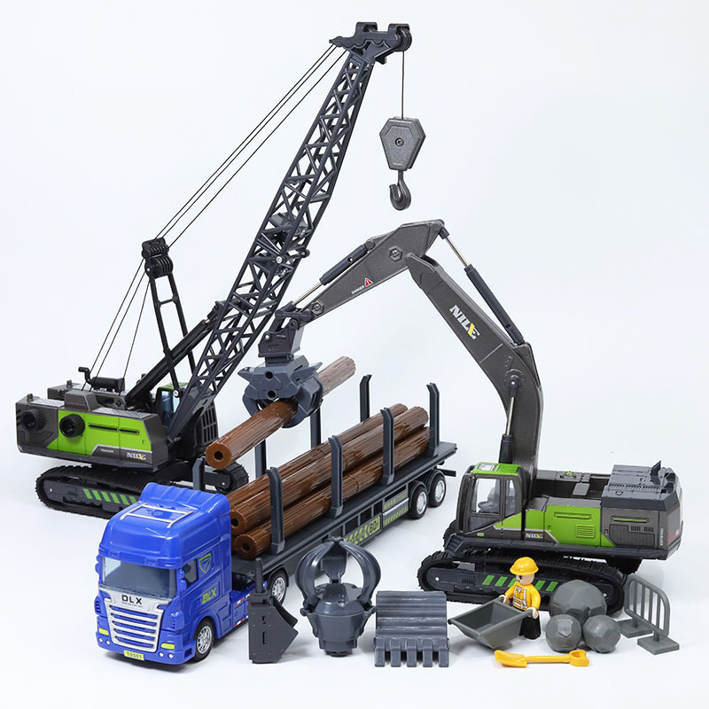 1: 50 plastic engineering vehi - Model Kit Excavator ulasan dan harga
