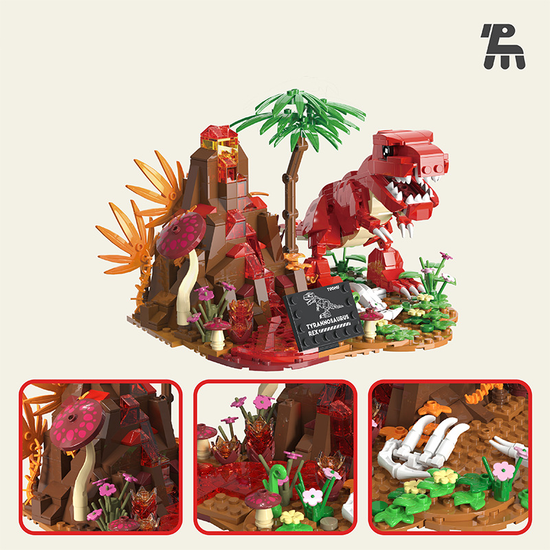 Jurassic Dinosaur World Buildi - Model Kit Dinosaur ulasan dan harga