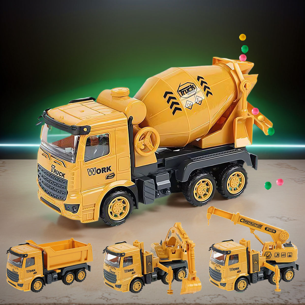 1 PCS Engineering Vehicle Toy  - Model Kit Excavator ulasan dan harga