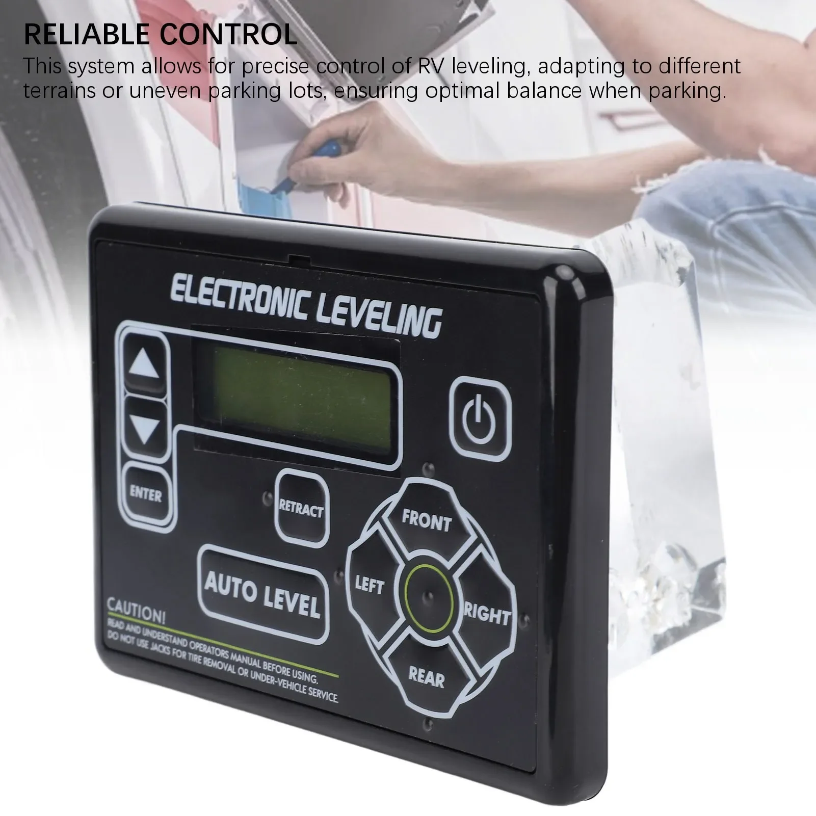 RV Automatic Leveling System E - Panel Line Marker ulasan dan harga