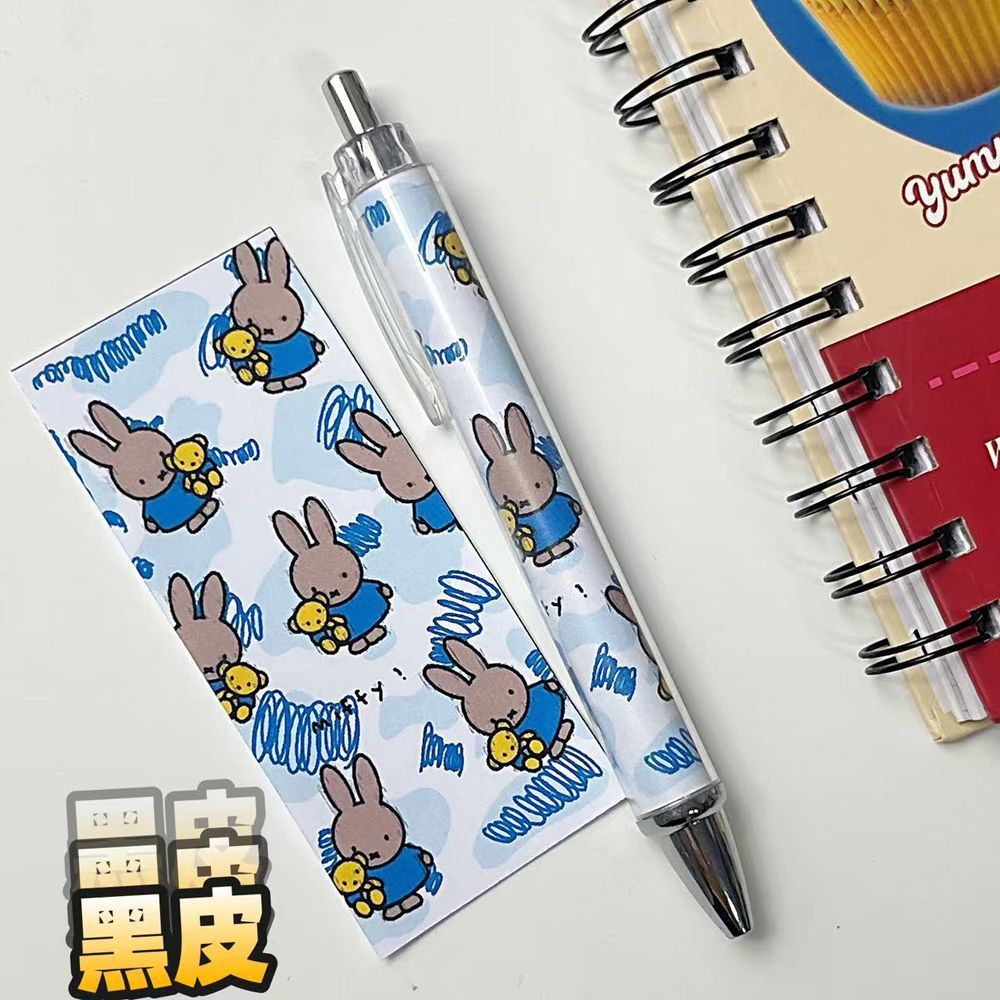 New Miffy Rabbit Press Gel Pen - Model Kit Plastic ulasan dan harga