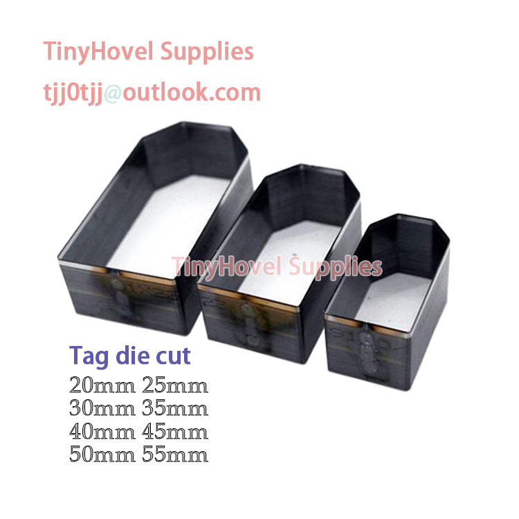 Tag Steel Cutting Mold for Lea - Model Kit Cutter ulasan dan harga