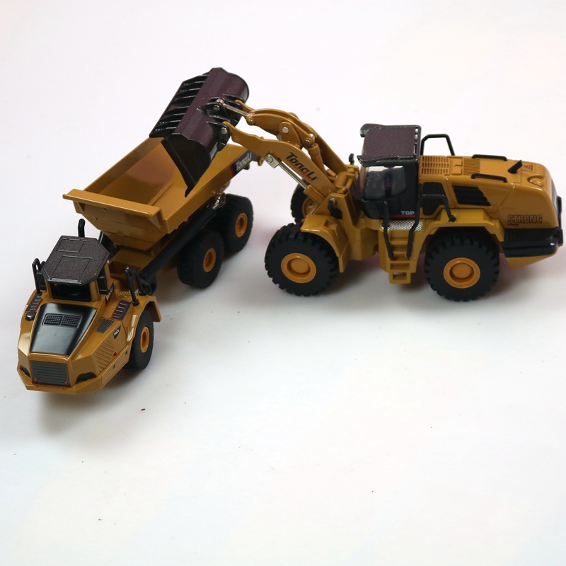 HUINA 1:50 Dump Truck Excavato - Model Kit Excavator ulasan dan harga