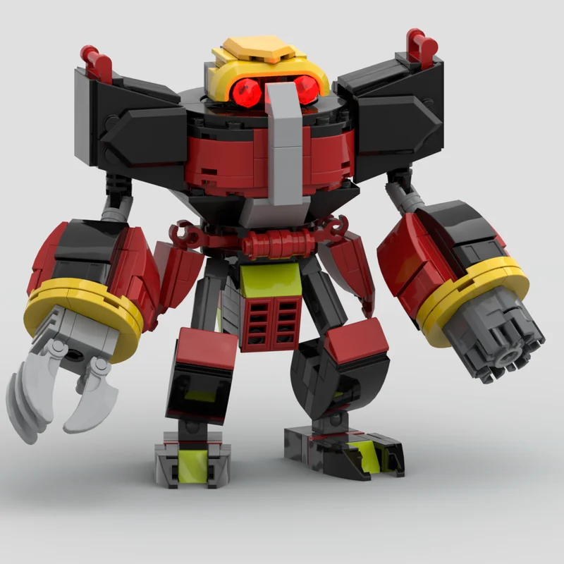 272pcs MOC Sonic Omega The Hed - Model Kit Omegamon ulasan dan harga