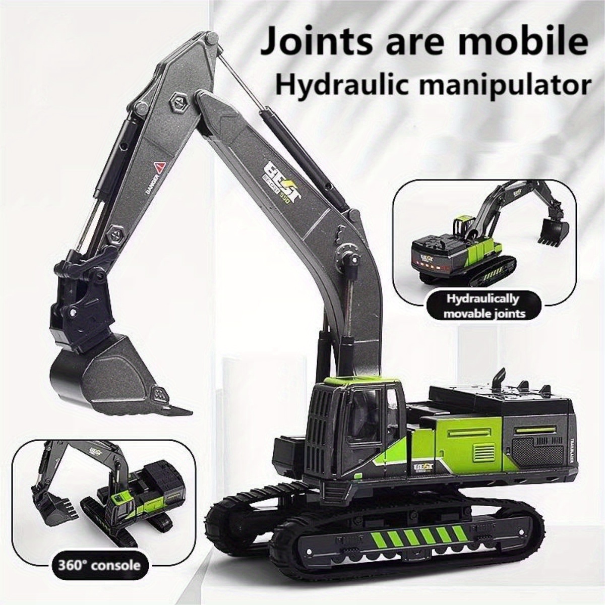 1/50 Diecast Alloy Inertia Eng - Model Kit Excavator ulasan dan harga