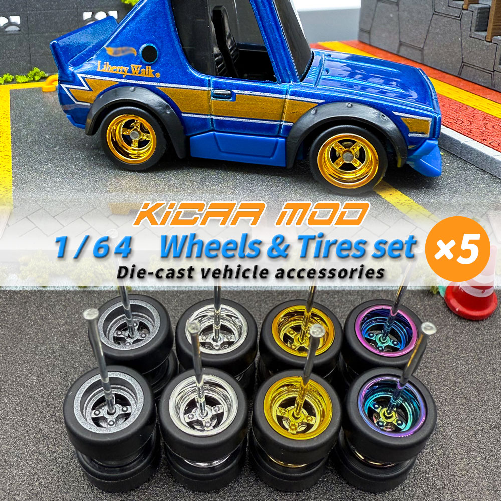 1/64 Model Detachable Wheels R - Model Kit Plastic ulasan dan harga