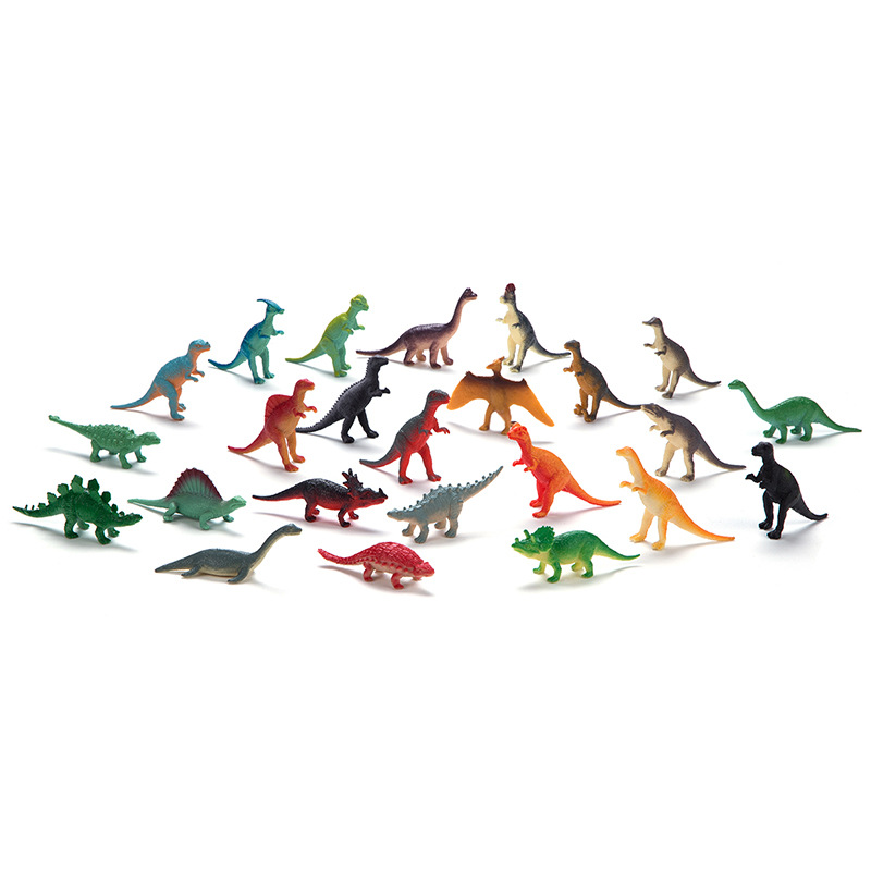 24PCS Mini PVC Dinosaur Models - Model Kit Dinosaur ulasan dan harga