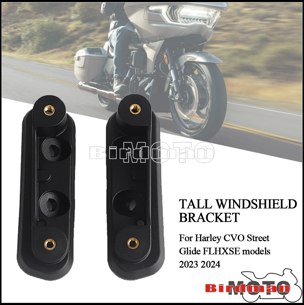 NEW Motorcycle Tall Windshield - Model Kit Harley Davidson ulasan dan harga