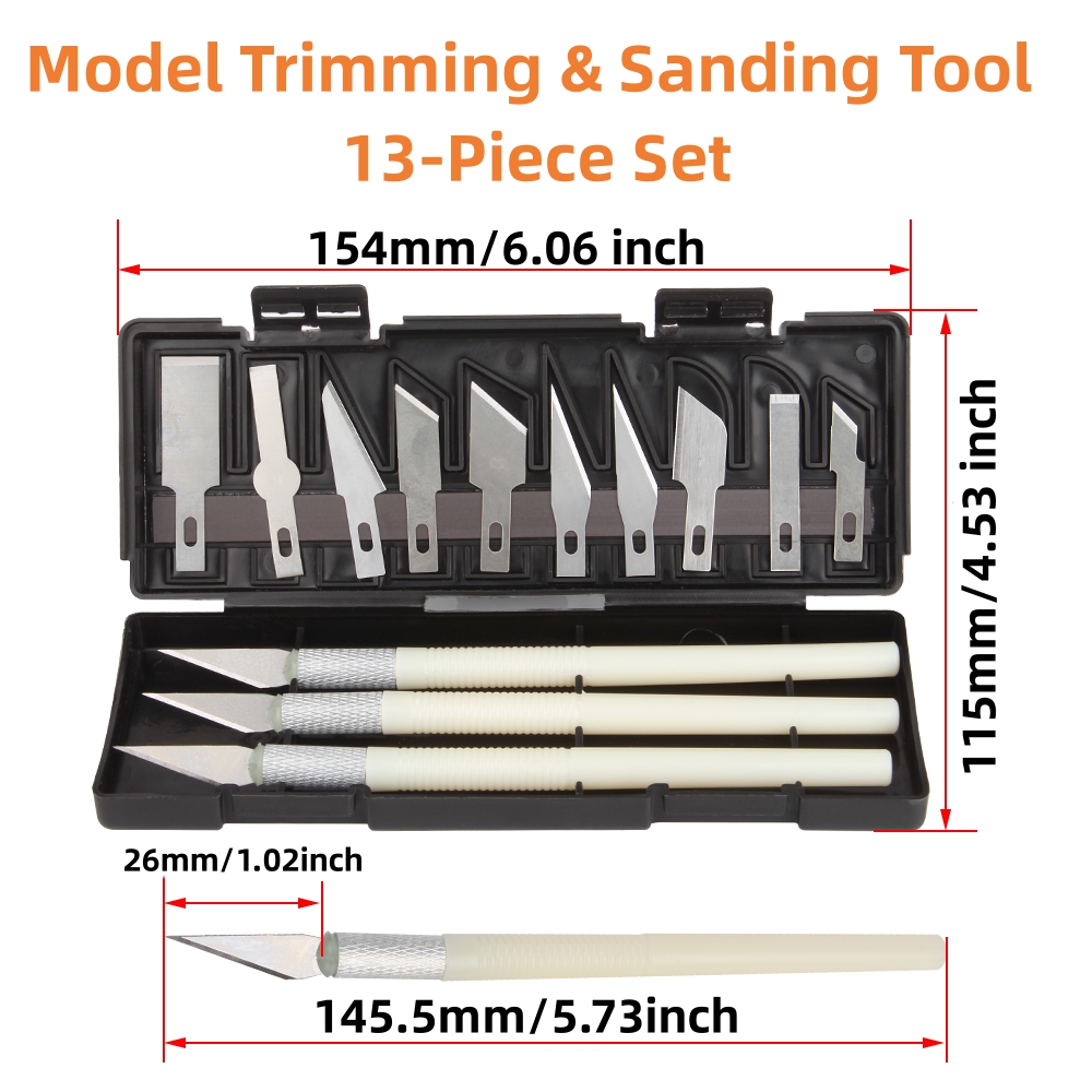 38 Pcs 3D Model Grinding Tool  - Model Kit Cutter ulasan dan harga