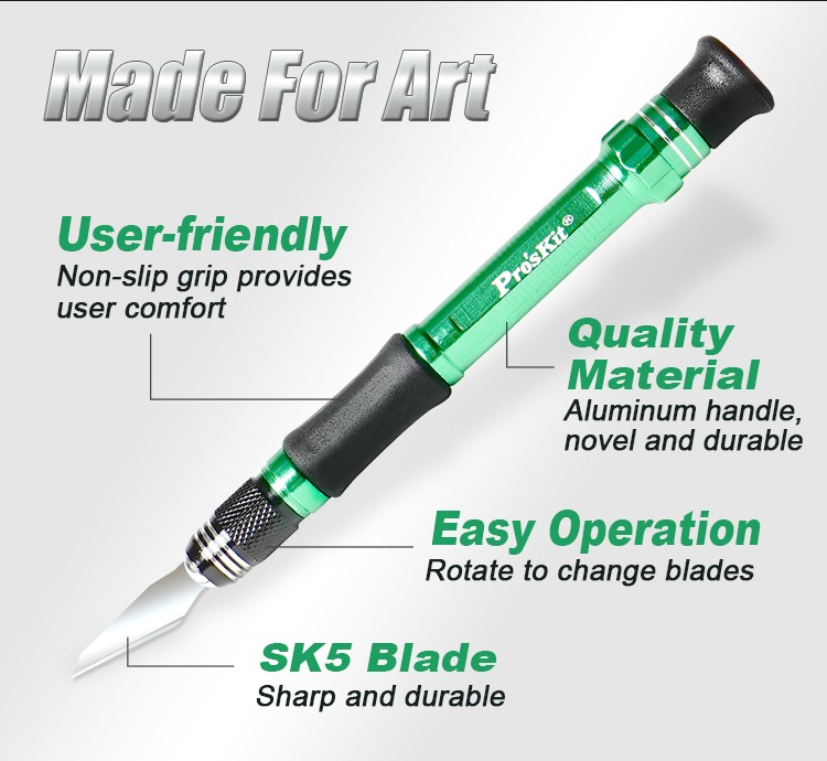 Pro'skit PD-398 handmade art c - Model Kit Cutter ulasan dan harga
