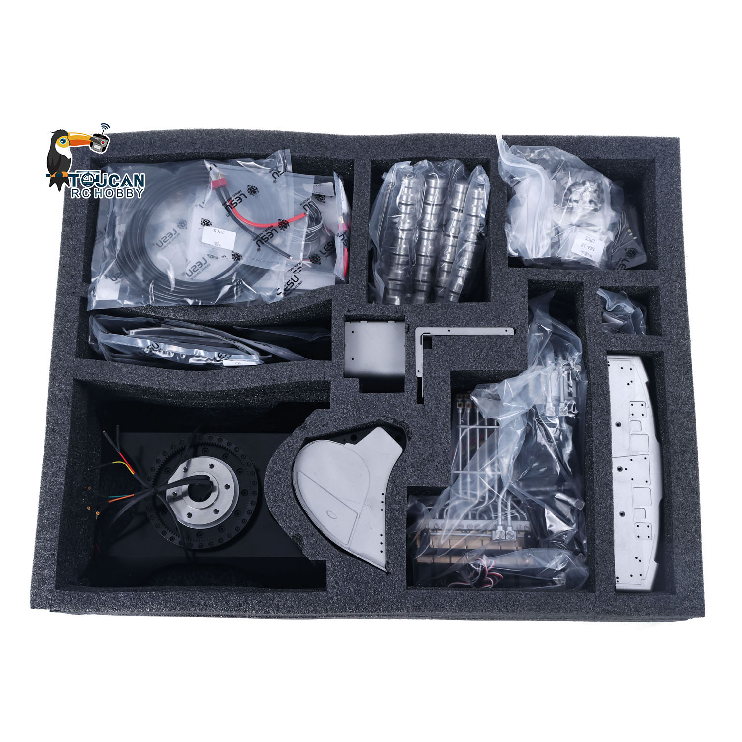 1/14 LESU LR945 KIT RC Hydraul - Model Kit Excavator ulasan dan harga