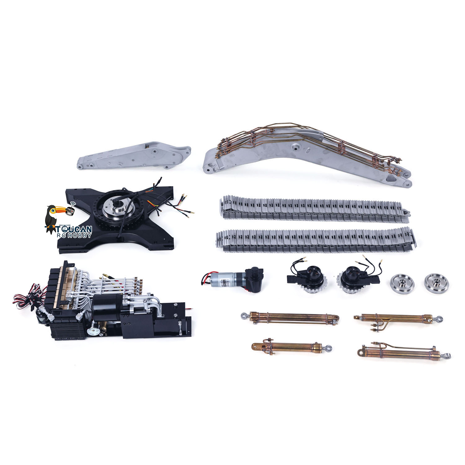 1/14 LESU LR945 KIT RC Hydraul - Model Kit Excavator ulasan dan harga