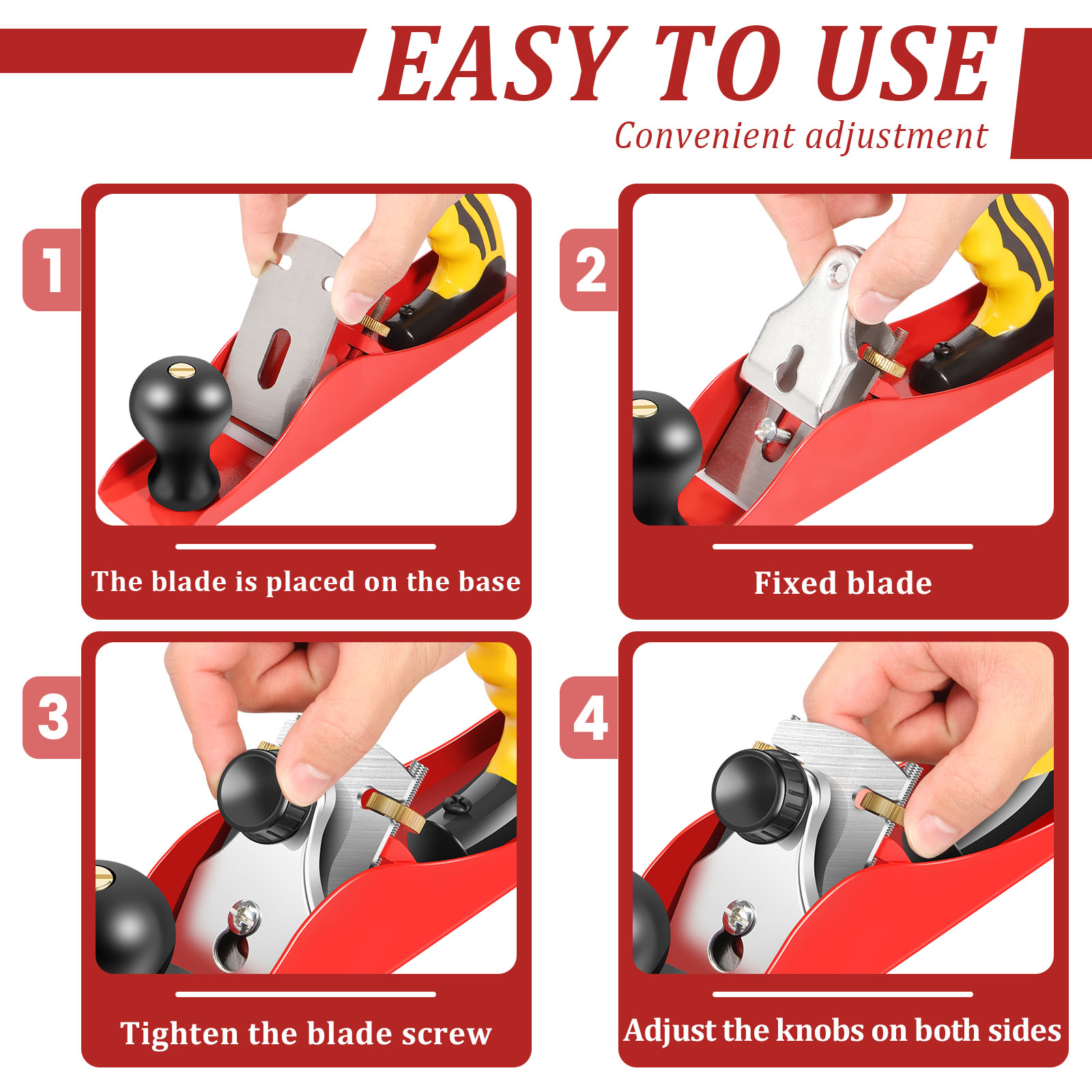 Wood Hand Planer Set Hand Tool - Model Kit Cutter ulasan dan harga