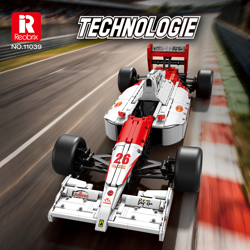 2800PCS MP4 Formula Racing Car - Model Kit Formula 1 ulasan dan harga