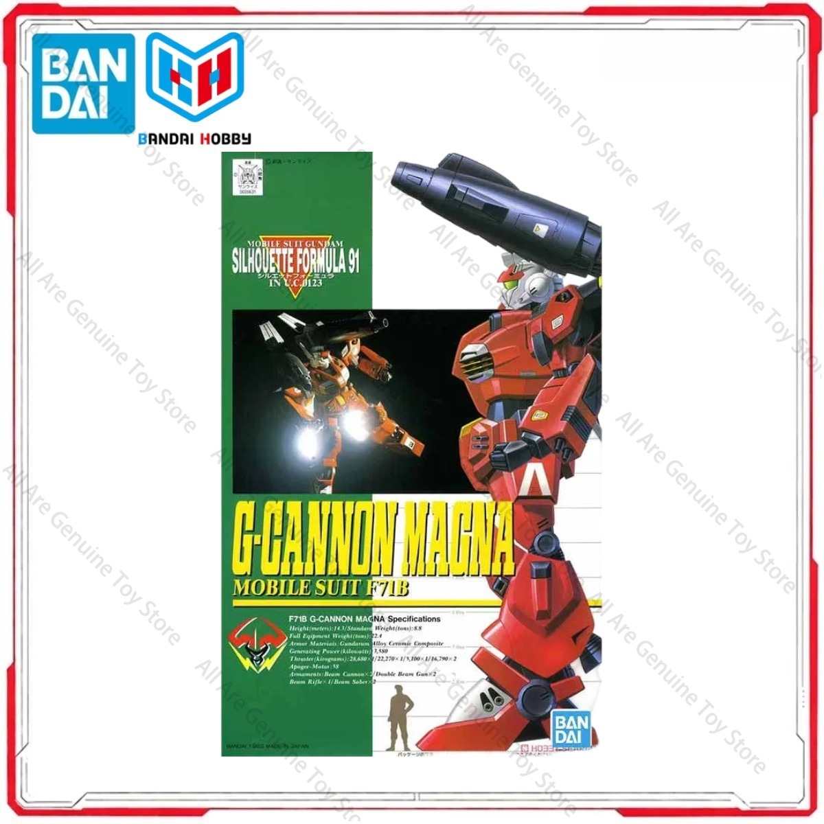 Genuine Bandai Original Gundam - Model Kit Formula 1 ulasan dan harga