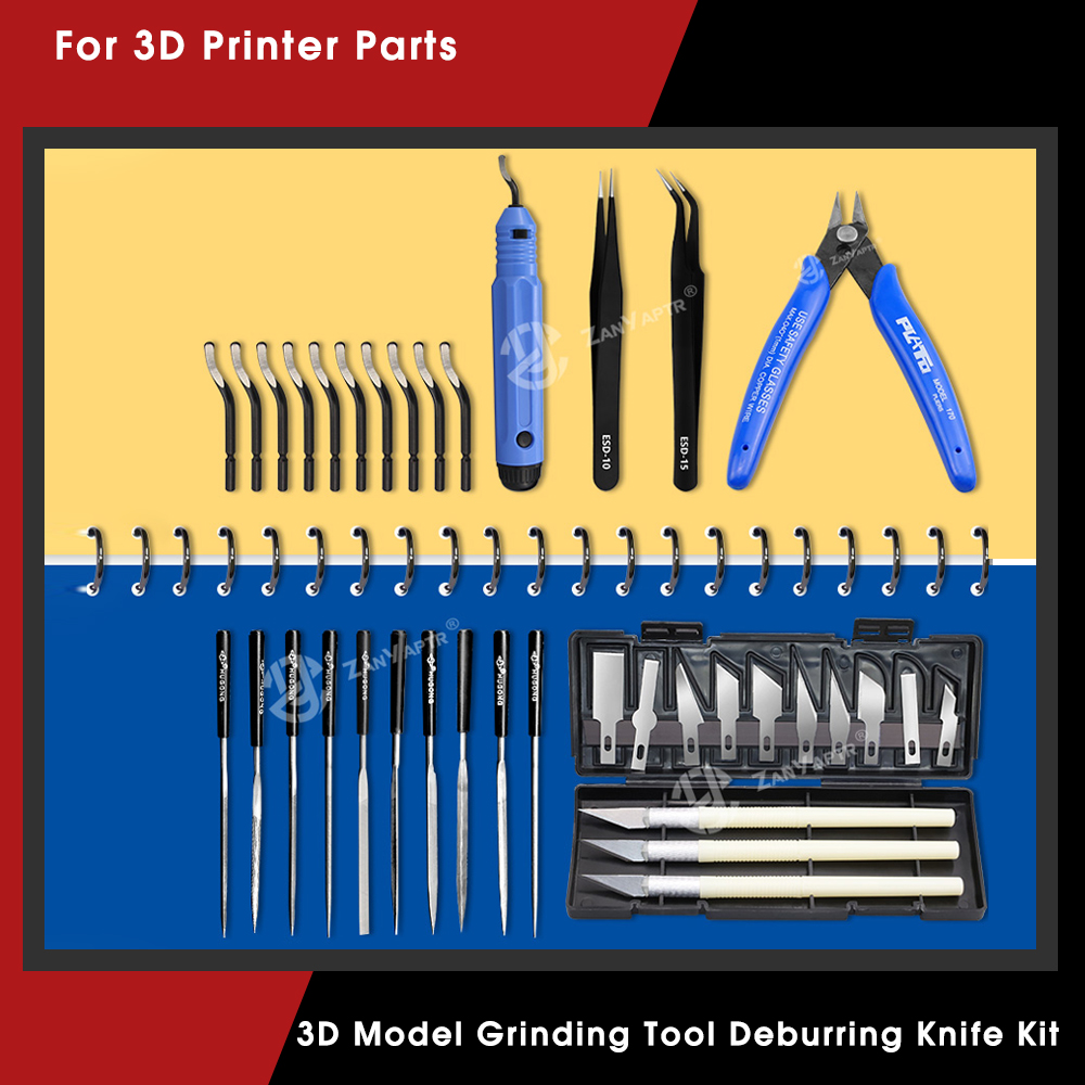3D Model Grinding Tool Deburri - Model Kit Cutter ulasan dan harga