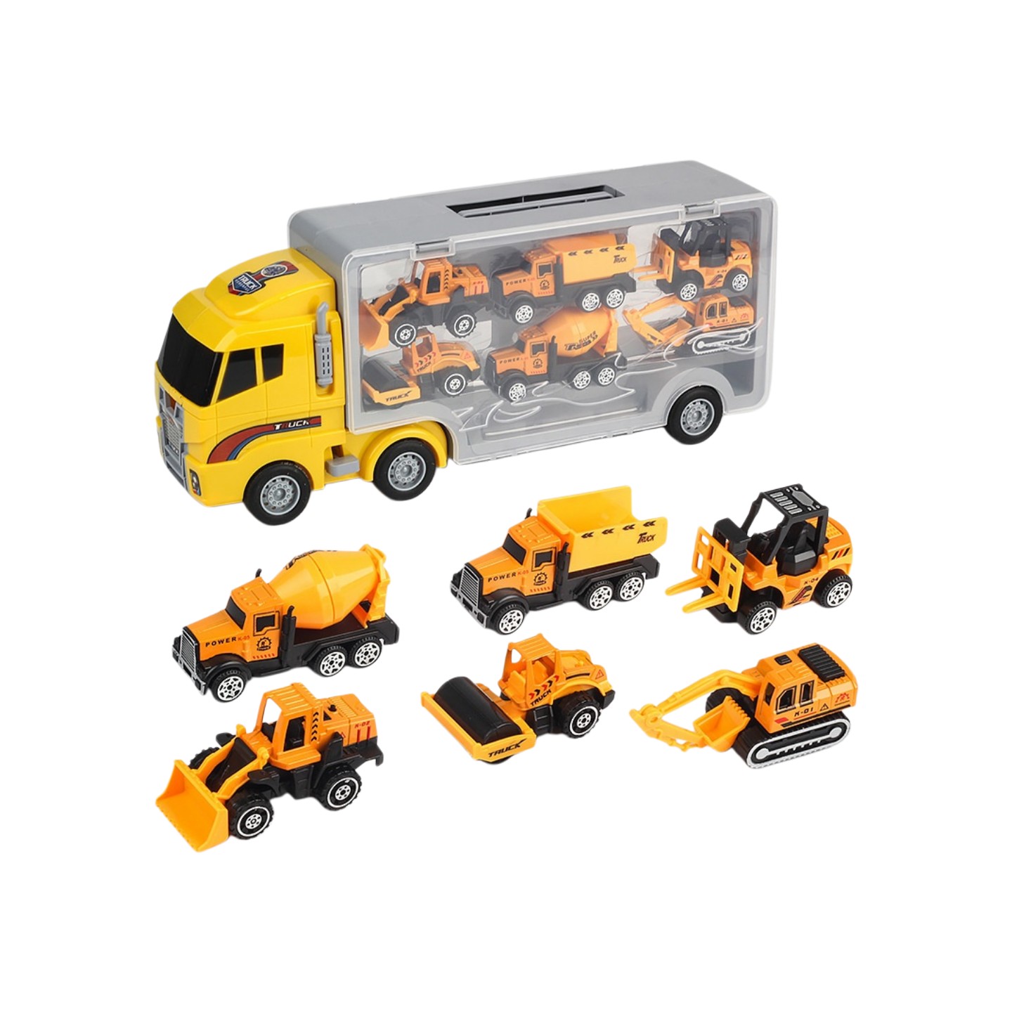 10 in 1 Alloy Die-cast Constru - Model Kit Excavator ulasan dan harga