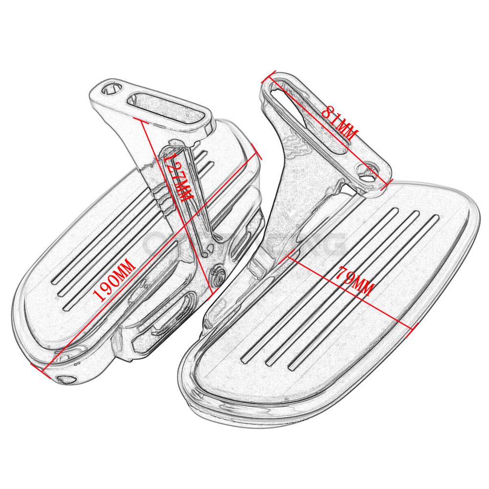 Motorcycle Passenger Floorboar - Model Kit Harley Davidson ulasan dan harga