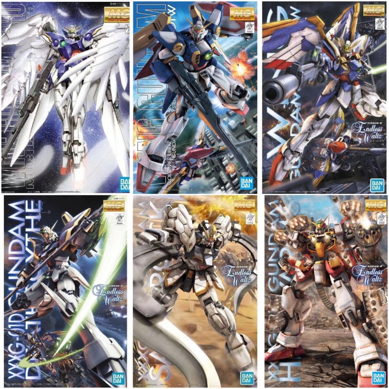 Bandai Original MG 1/100 Wing  - Model Kit Gundam Mg ulasan dan harga