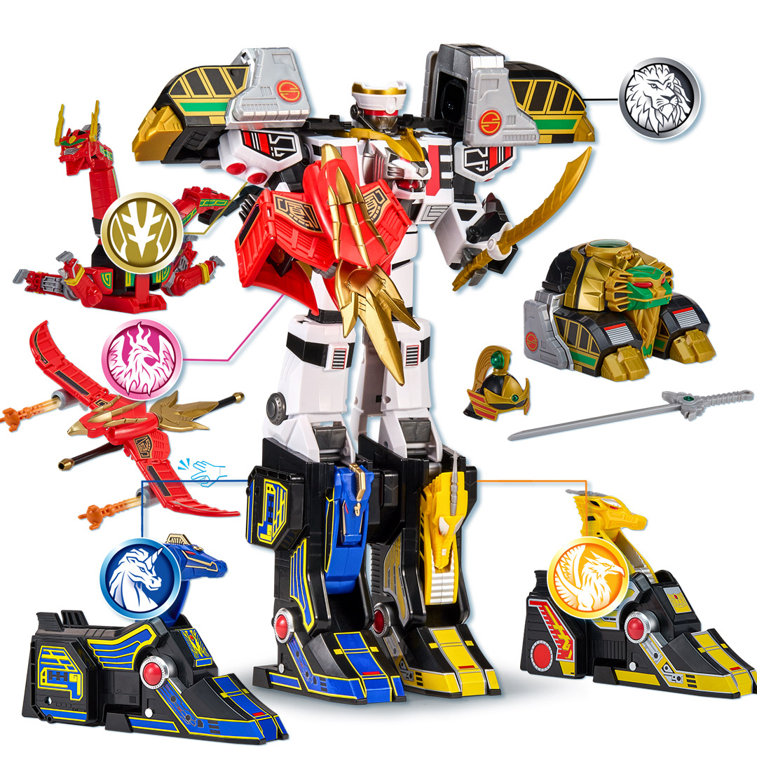 Playmates Power Rangers Mega T - Model Kit Megazord ulasan dan harga