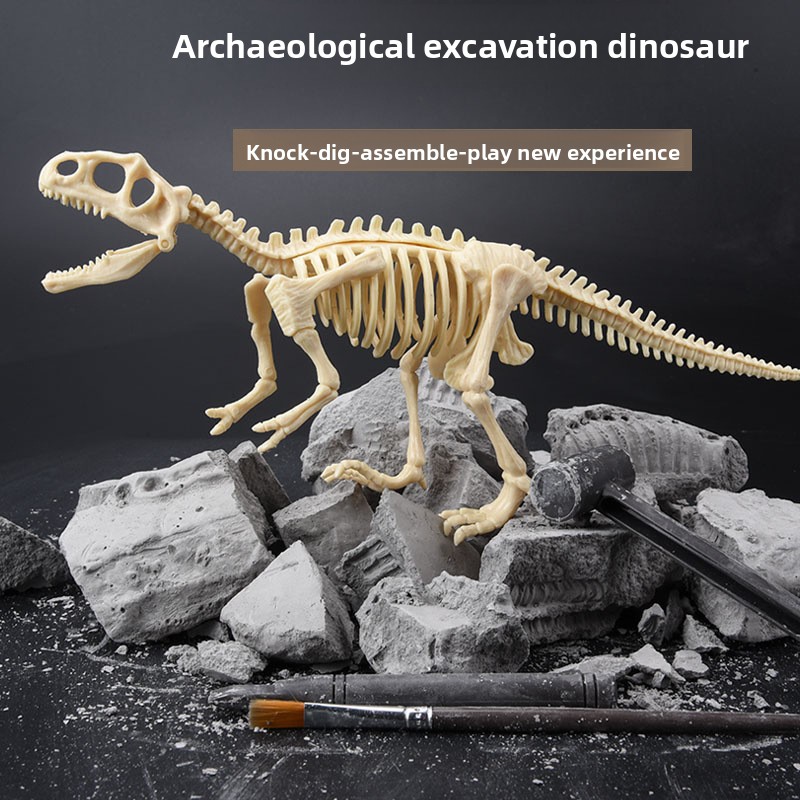 Dinosaur Fossil Excavation Kit - Model Kit Excavator ulasan dan harga