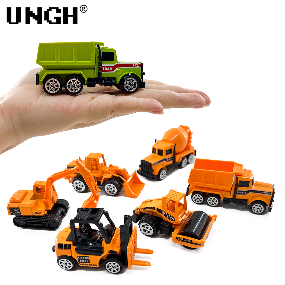 UNGH 6pcs Alloy Diecast Engine - Model Kit Excavator ulasan dan harga