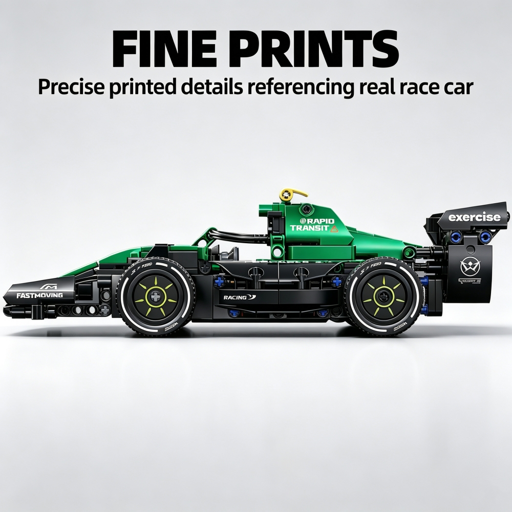 KAVOWORLD 1:18 Scale Green Cit - Model Kit Formula 1 ulasan dan harga