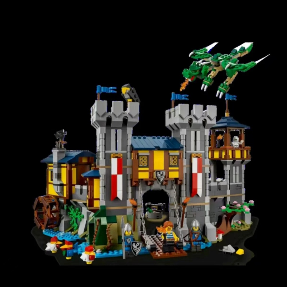 1426pcs New Medieval Castle Ar - Model Kit Plastic ulasan dan harga