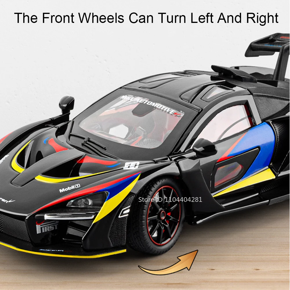 1:24 Senna GTR 720S Miniature  - Model Kit Formula 1 ulasan dan harga