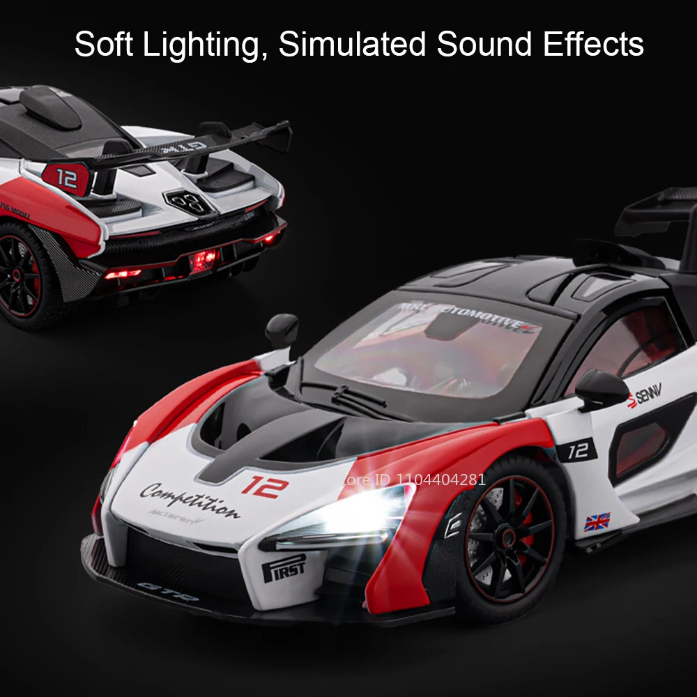 1:24 Senna GTR 720S Miniature  - Model Kit Formula 1 ulasan dan harga