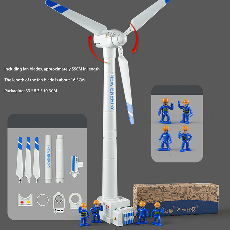 Kids' Wind Turbine Model Simul - Model Kit Plastic ulasan dan harga