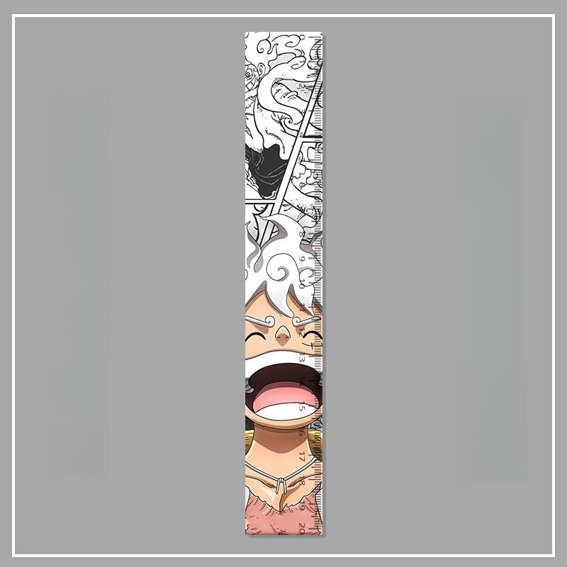 One Piece Luffy Acrylic Ruler  - Model Kit Plastic ulasan dan harga