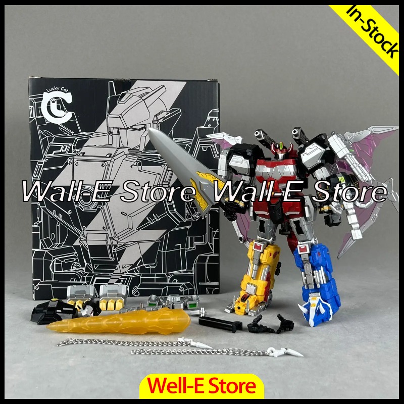 In Stock Lucky Cat Megazord MI - Model Kit Megazord ulasan dan harga