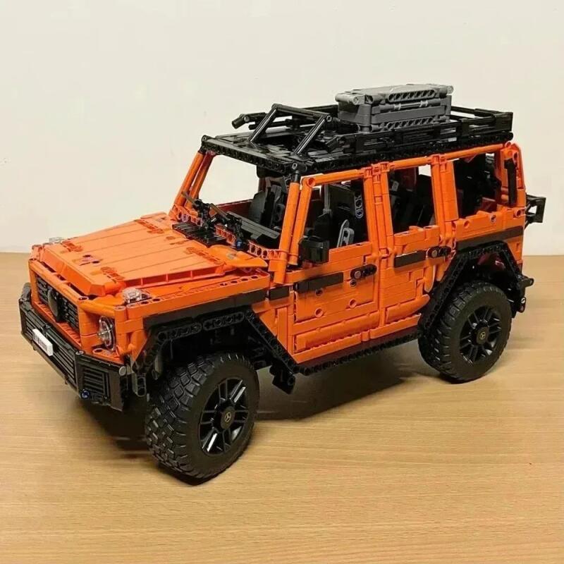 Orange off-road vehicle G500 i - Model Kit Plastic ulasan dan harga