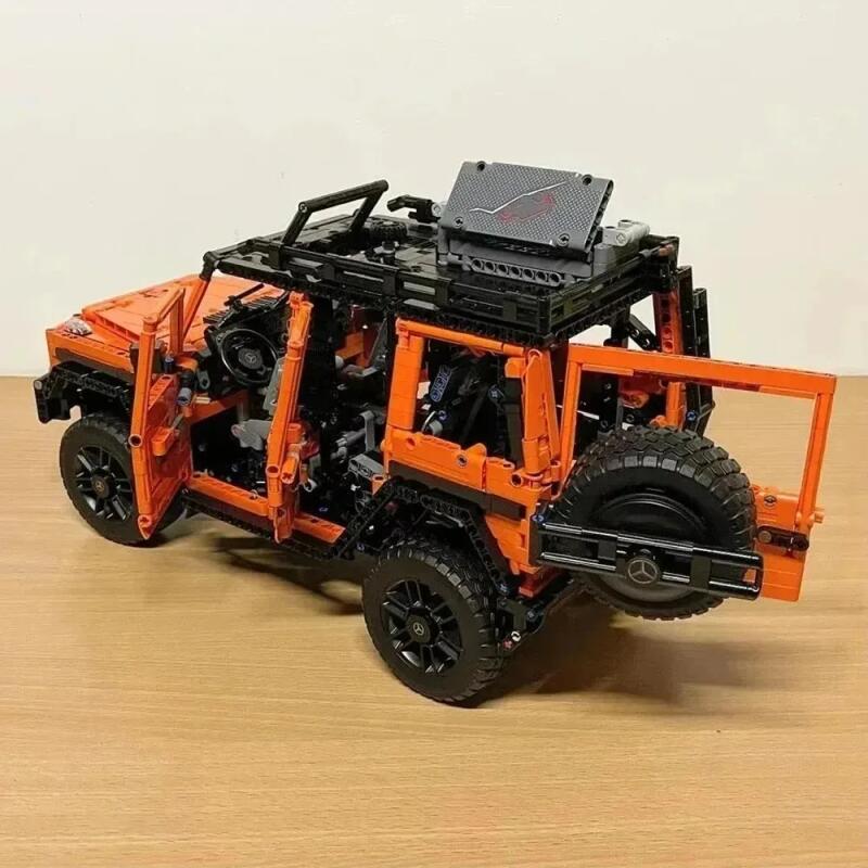 Orange off-road vehicle G500 i - Model Kit Plastic ulasan dan harga